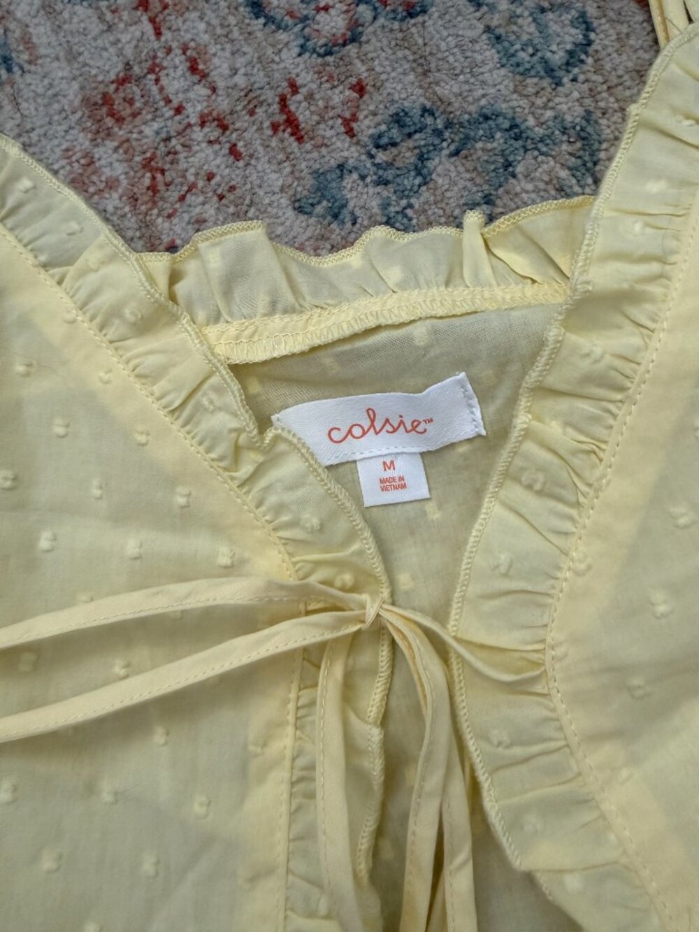 NEW Colsie Ruffle Poplin Set : Medium - Picture 6 of 7